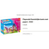 Playmobil : Koninklijke koets met paard. 9161