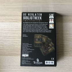 De verlaten bibliotheek. Ongebruikt