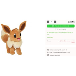 Pokémon Knuffel : Eevee