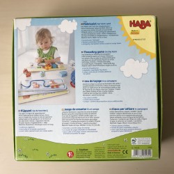 Haba : Rijgspel  Op de boerderij.
