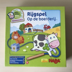 Haba : Rijgspel  Op de boerderij.
