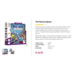Genius Square. Smart Game