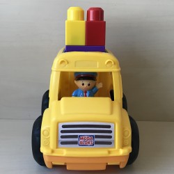 Mega bloks : Bus met chauffeur en blokken.