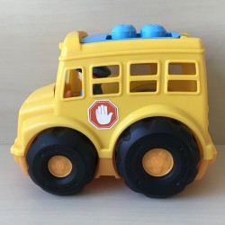 Mega bloks : Bus met chauffeur en blokken.