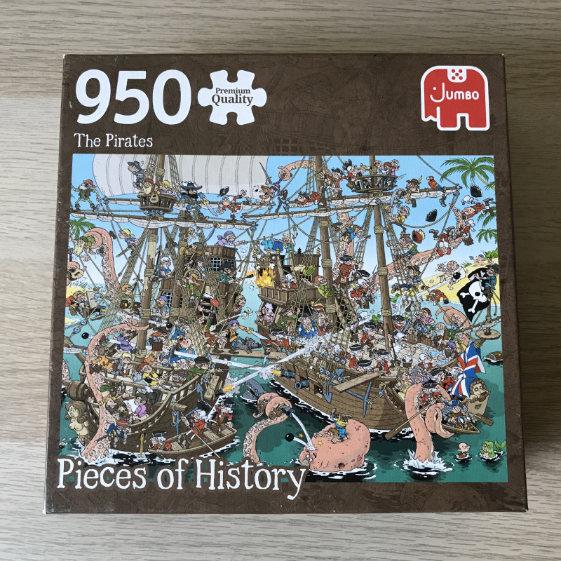 Pieces of History: The pirates . 950 stukjes.