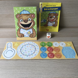 Haba : Berenhonger . Duitse doos met Nederlandse spelregels.