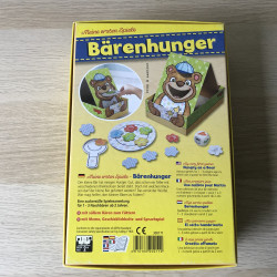 Haba : Berenhonger . Duitse doos met Nederlandse spelregels.