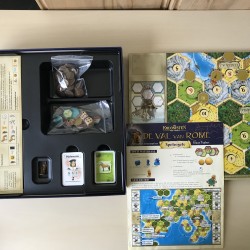 999 Games: De kolonisten van Catan: De val van Rome.