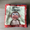 Stoffen boekje : mijn kleine dieren. Knisperboekje.
