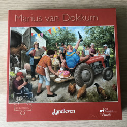 Marius van Dokkum : Tuinfeest. 1000 stukjes.