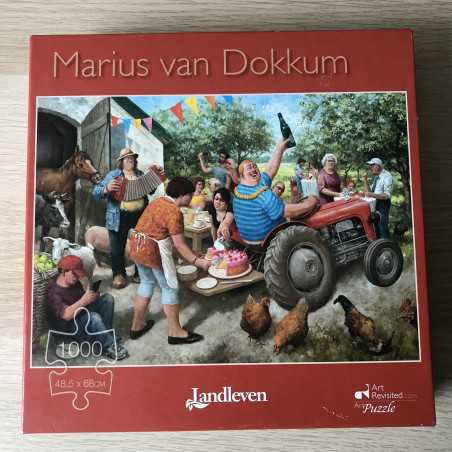 Marius van Dokkum : Tuinfeest. 1000 stukjes.