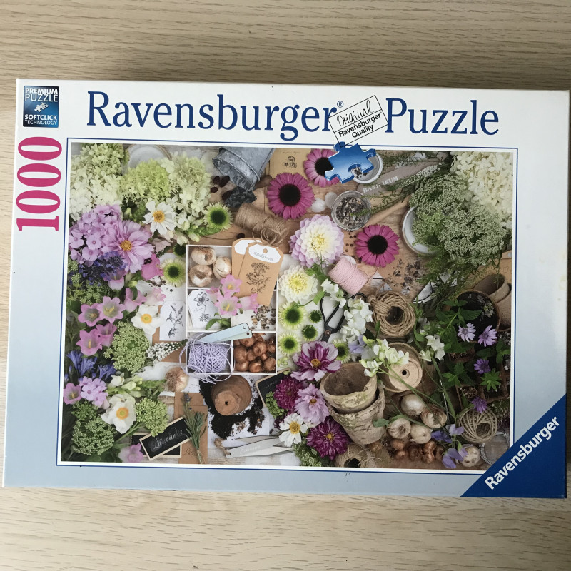 Ravensburger : Voor de liefde van bloemen. 1000 stukjes
