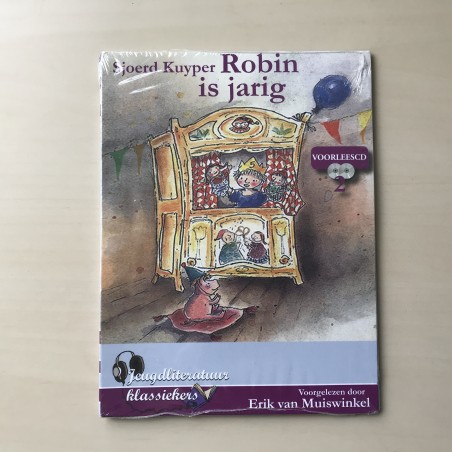 Sjoerd Kuyper : Nieuw. Robin in jarig. Voorlees CD (zonder boek)