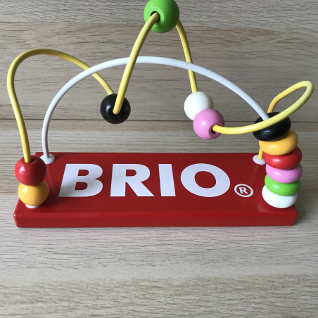 Brio. Houten kralenbaan