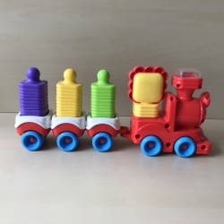 Fisher Price : Locomotief. 39 cm. lang.