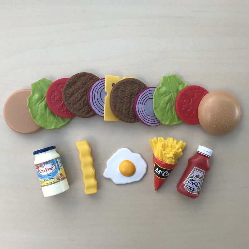 AH mini’s : Setnummer 22. Groente, fruit, levensmiddelen, versnaperingen en keukenhulpjes.