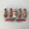 AH mini’s : Setnummer 18. Groente, fruit, levensmiddelen, versnaperingen en keukenhulpjes.
