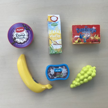 AH mini’s : Setnummer 15. Groente, fruit, levensmiddelen, versnaperingen en keukenhulpjes.