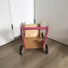 Van Dijk houten poppenwagen