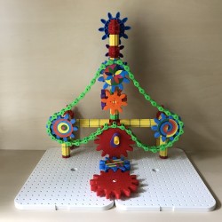 Quercetti Georello :  Constructie set. 180 onderdelen.
