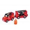 Brandweerwagen met geluid en licht. Nieuw.