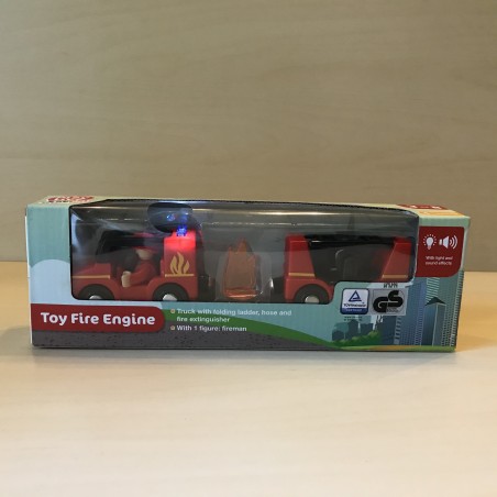 Brandweerwagen met geluid en licht. Nieuw.