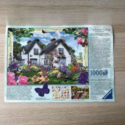 Ravensburger : Country Cottage Collection 9. Delphinium Cottage. 1000 stukjes.