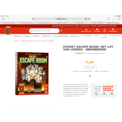999 games : Escape room. Het lot van Londen.