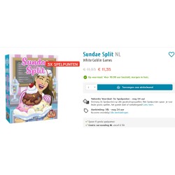 Kaartspel : Sundae Split