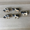Koeien. Set van 5 koeien. Schaal 1:32