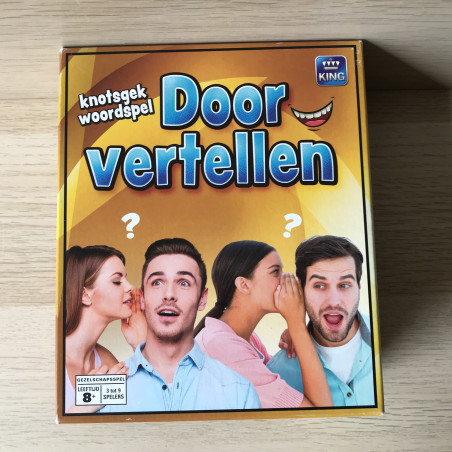 Knotsgek woordenspel: Door vertellen