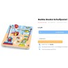 Bumba : Houten schuifpuzzel.