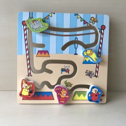 Bumba : Houten schuifpuzzel.
