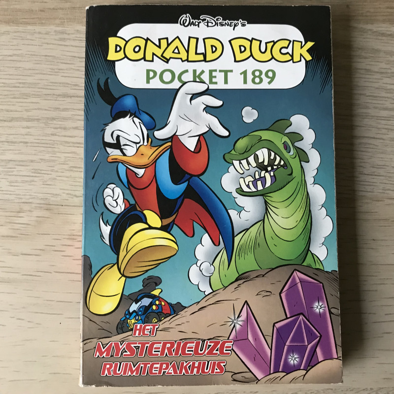 Donald Duck Pocket : Het mysterieuze ruimtepakhuis, nummer 189