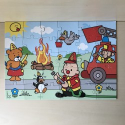 Bumba : Puzzel brandweer. 30 stukjes.