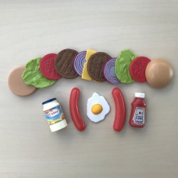 AH mini’s : Setnummer 23. Groente, fruit, levensmiddelen, versnaperingen en keukenhulpjes.