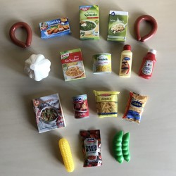 AH mini’s : Setnummer 38. Groente, fruit, levensmiddelen, versnaperingen en fruit