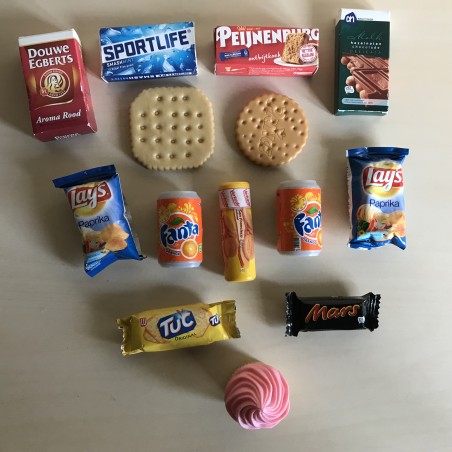 AH mini’s : Setnummer 39. Groente, fruit, levensmiddelen, versnaperingen en fruit