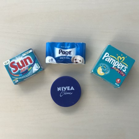 AH mini’s : Setnummer 25. Groente, fruit, levensmiddelen, versnaperingen en keukenhulpjes.