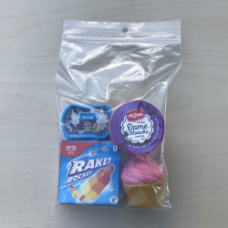 AH mini’s : Setnummer 14. Groente, fruit, levensmiddelen, versnaperingen en keukenhulpjes.