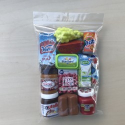 AH mini’s : Setnummer 11. Groente, fruit, levensmiddelen, versnaperingen en keukenhulpjes.