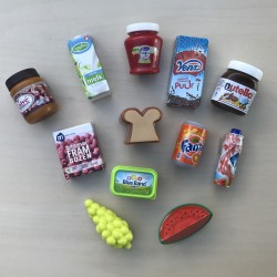 AH mini’s : Setnummer 11. Groente, fruit, levensmiddelen, versnaperingen en keukenhulpjes.