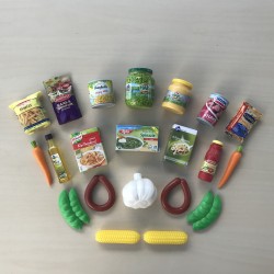 AH mini’s : Setnummer 4. Groente, fruit, levensmiddelen, versnaperingen en keukenhulpjes.