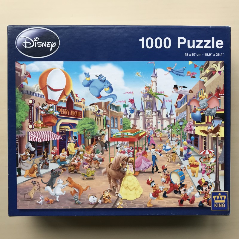 Disney : Alle figuren van Disney. 1000 stukjes
