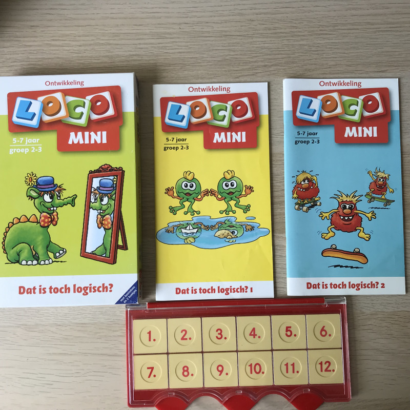 Mini Loco set : Ontwikkeling. Dat is toch logisch? Leeftijd 5-7 jaar.
