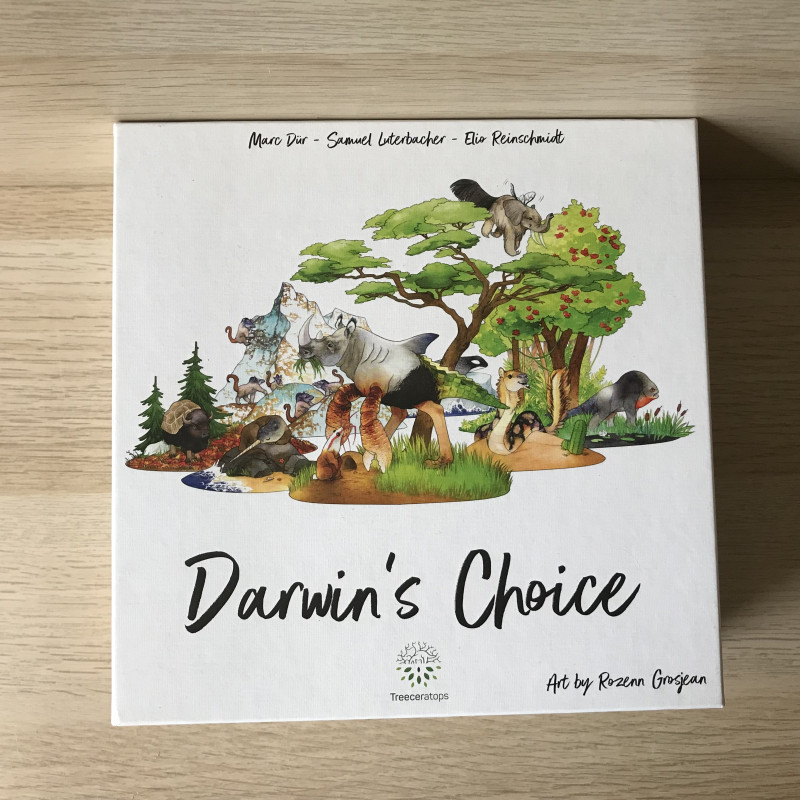 Darwin’s Choice/ Darwins Keuze. Engels kaartspel.