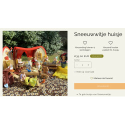 Sneeuwwitje en de 7 dwergen.