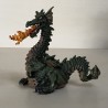 Papo : Groene draak. Nummer 39025.10 cm. hoog. Nummer 1.