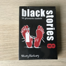 Black stories . Nieuw. 50 gitzwarte raadsels.Nummer 8