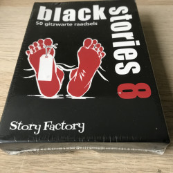 Black stories . Nieuw. 50 gitzwarte raadsels.Nummer 8